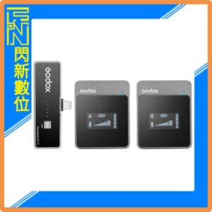 Godox 神牛 Movelink 2.4GHz 迷你無線收音 麥克風 一對二 LT2 Lightning接口(公司貨)iphone用二手收購手機