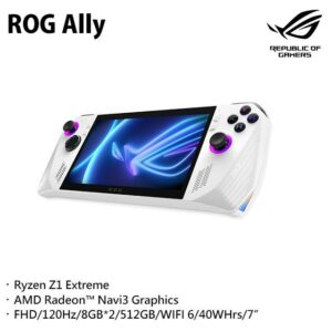 ROG ALLY EXTREME 旗艦版 ALLY-RC71L-0021AZ1_EXTRE (Ryzen Z1 Extreme/AMD Navi3/512G/8G*2/W11)二手收購手機